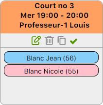 Accès à la liste d'absence