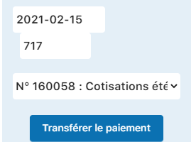 Sélection de la destination - Vue 2