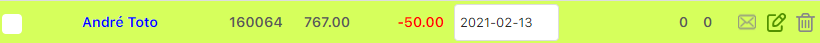 Facture avant ajout de donation