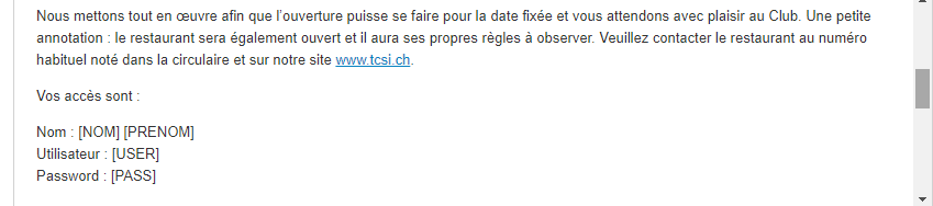 Configuration - Ajouter une personne 2