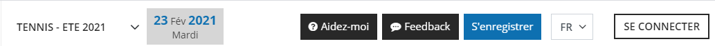 Bouton se connecter